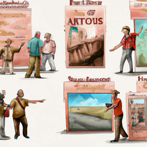 An illustration of the various itineraries offered by Abraham Tours