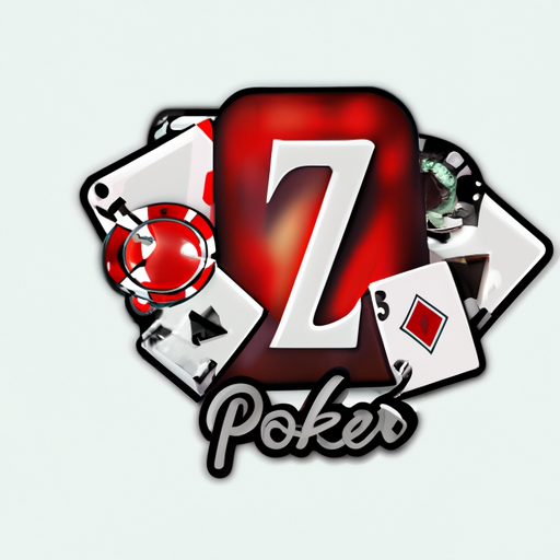 איור דיגיטלי של לוגו 7xl Poker, עם קלפי משחק ושבבי פוקר ברקע.